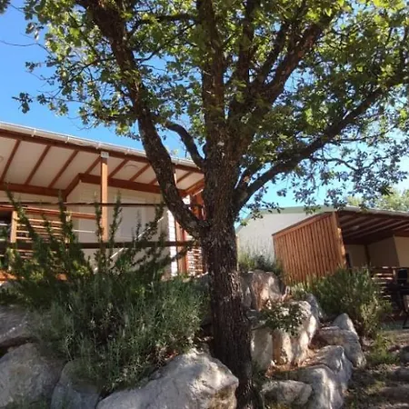 Camping Pres Du Lac De Sainte Croix Bauduen Exterior foto