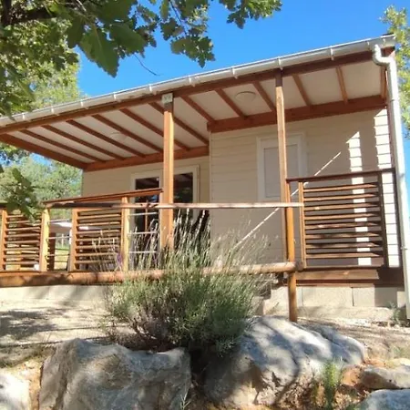 Camping Pres Du Lac De Sainte Croix Bauduen Exterior foto